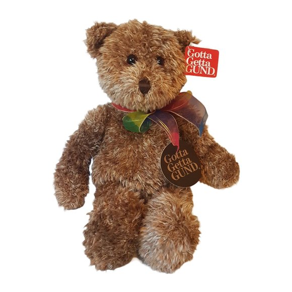 NWT GUND Vintage 1990s BEARESSENCE Teddy Bear New with Tags - Picture 1 of 15